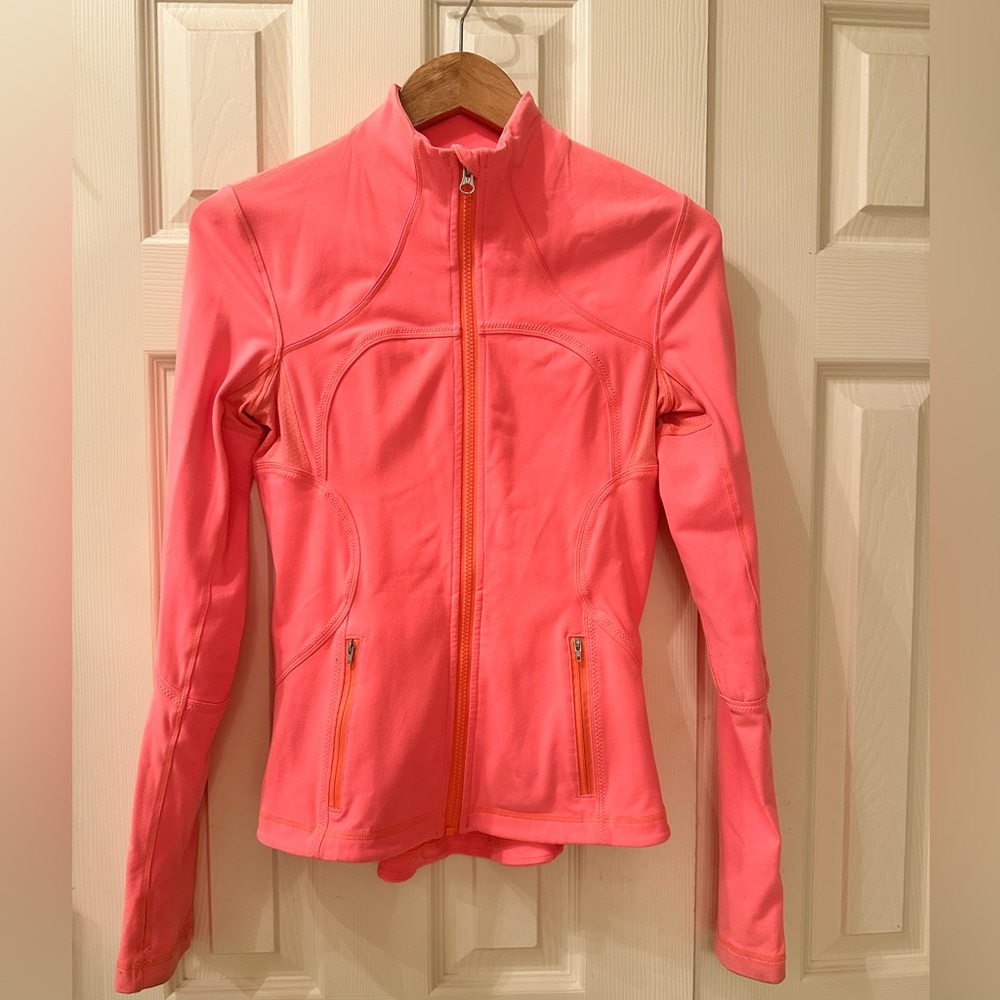 Lululemon coral define jacket!